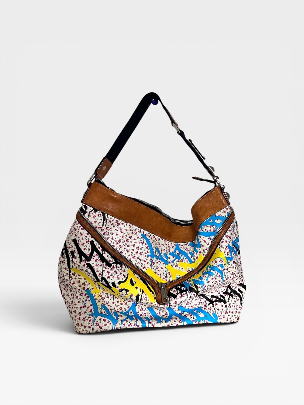 L.A.M.B. Ditsy Graffiti satchel